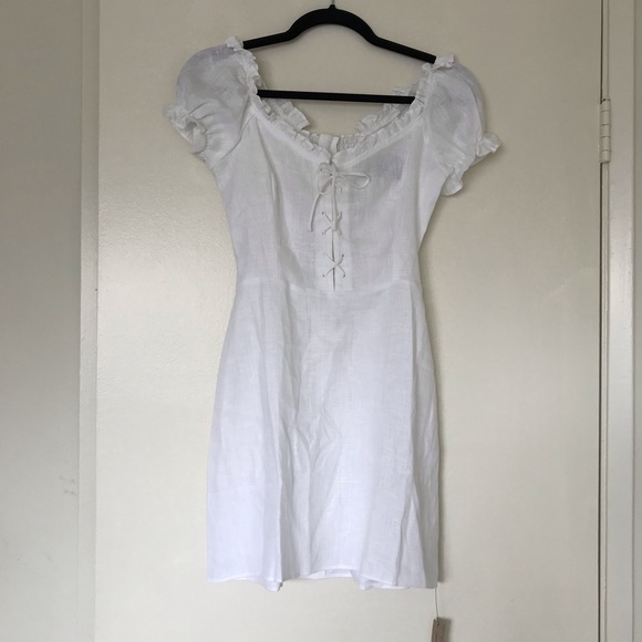 💙SOLD💙 Reformation Klara Dress (White) - Picture 4 of 8